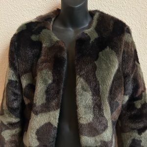 Fashion Nova fur jacket